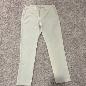 Women Classic Stretchy Cream Pants